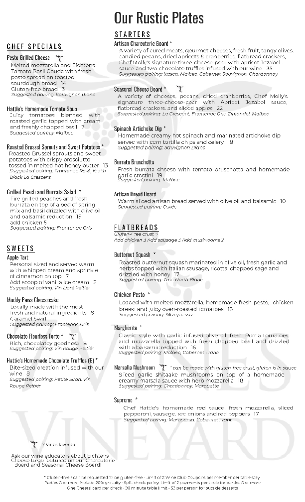 Menu Page 2