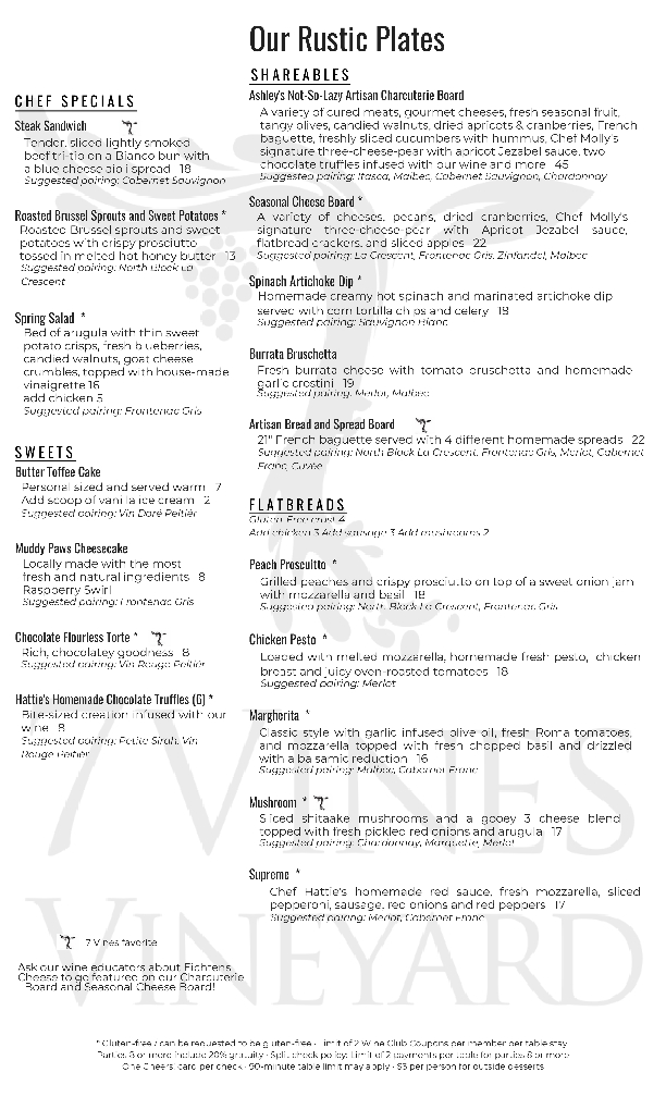 Menu Page 2