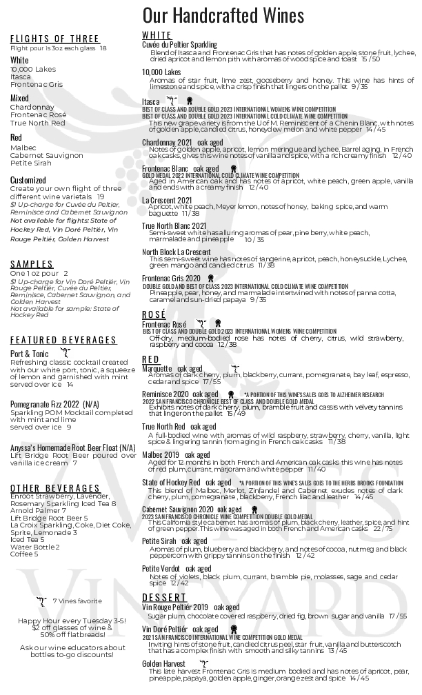 Menu Page 2