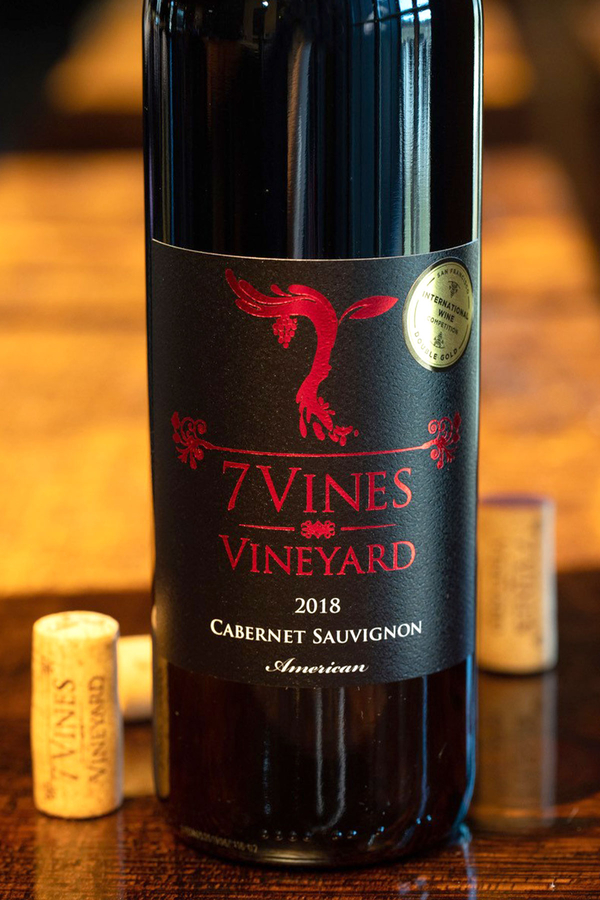 2018 Cabernet Sauvignon bottle shot