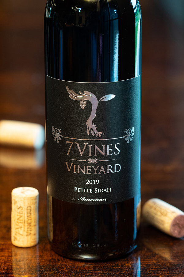 2020 Petite Sirah bottle shot