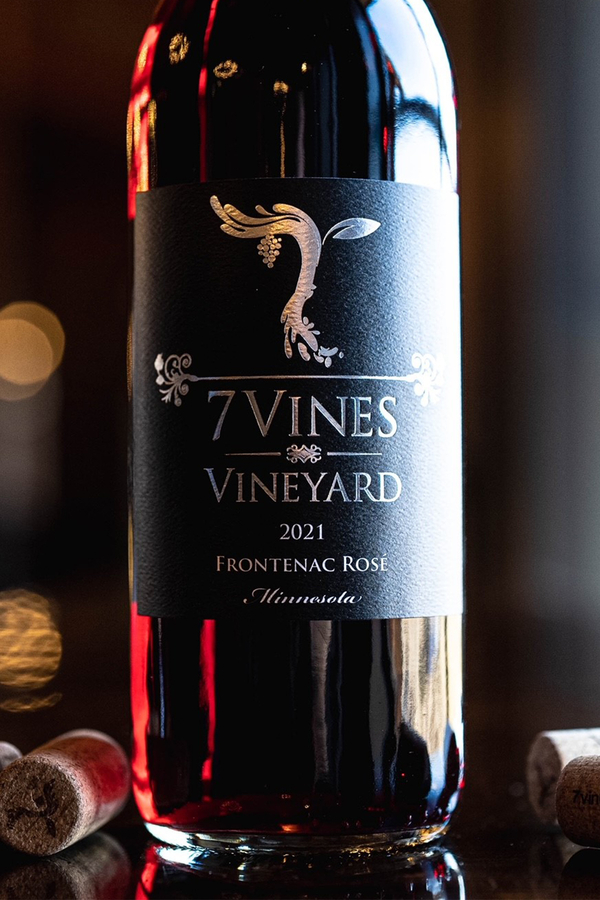 2020 Frontenac Rosé bottle shot